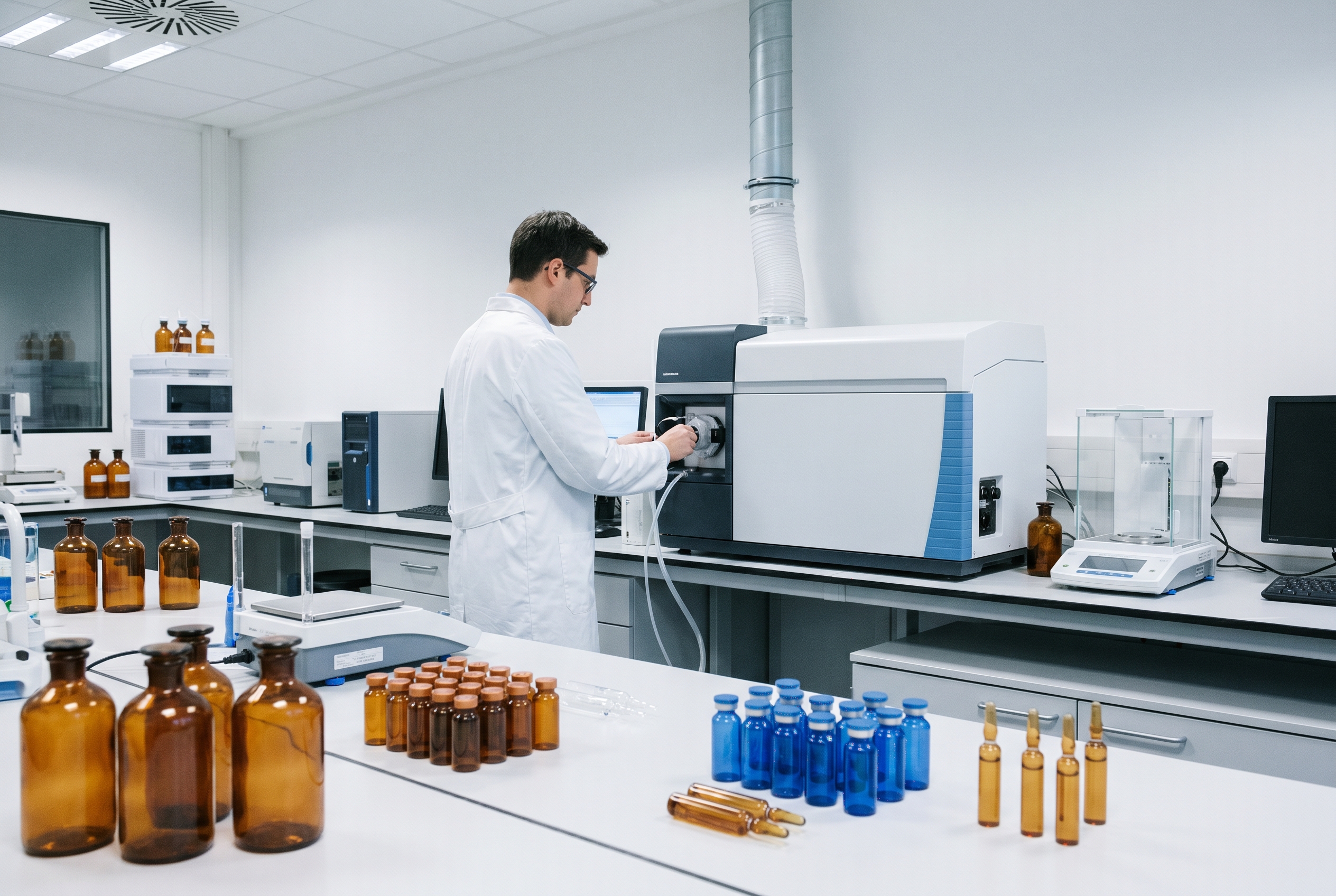 Análise por ICP-MS em laboratório acreditado