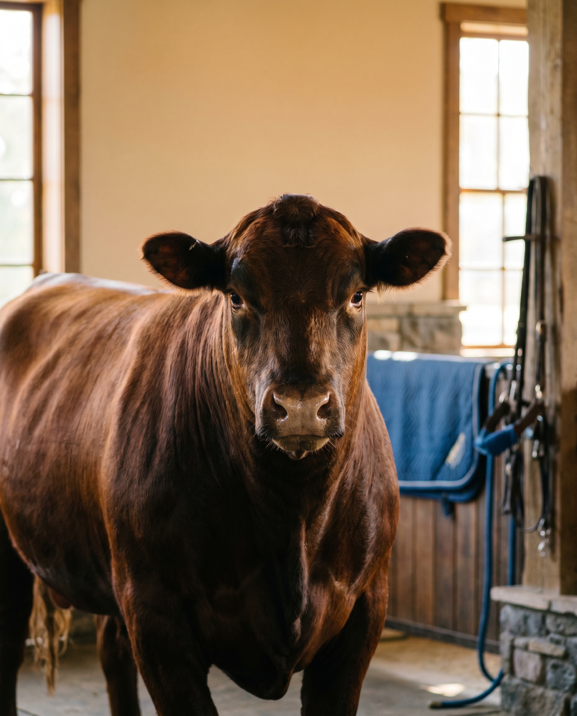 Bovino — análise mineral capilar veterinária